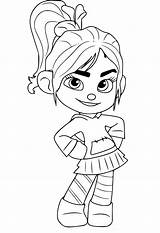 Vanellope Schweetz Von Disney Ralph Wreck Draw Coloring Pages Drawing Step Maddie Liv Drawings Cartoon Drawingtutorials101 Tutorials Characters Template Princess sketch template