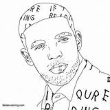 Drake Coloring Pages Letters Printable sketch template