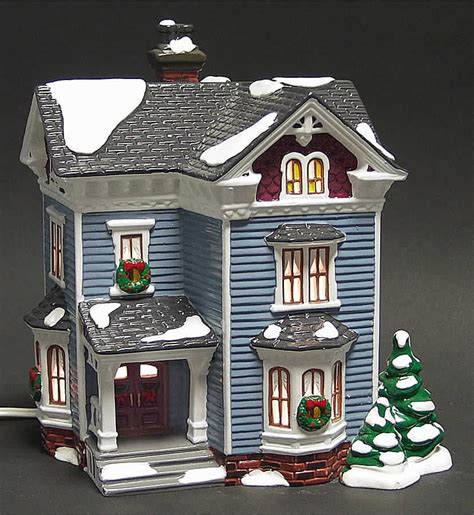 snow village glenhaven house boxed by department 56