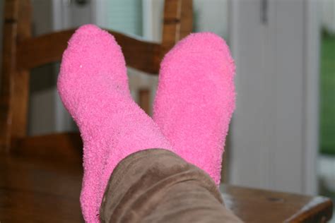 Ode To Fuzzy Pink Socks