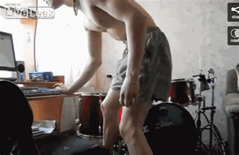 drums fail by cheezburger find and share on giphy