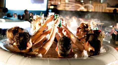 Hot Tub Movie Nights Are Totally A Thing And They Re