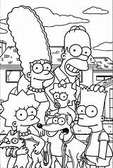Simpsons Marge Wecoloringpage sketch template