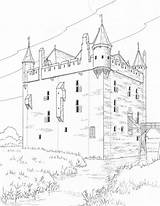 Castle Coloring Pages Animated Gifs Castles Graphics Similar Do Coloringpages1001 sketch template