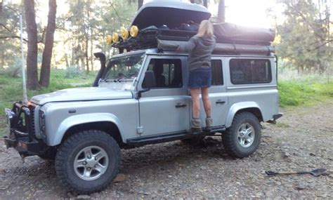 camping in my defender 110 puma expedition truck in australia land rover defender expedition