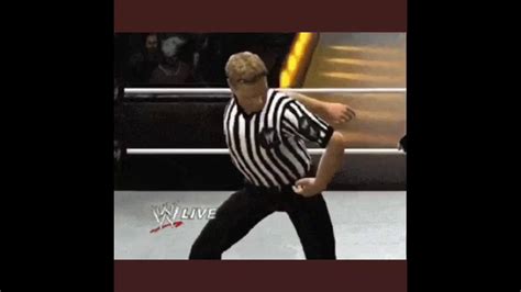 Wwe Live Referee Giving Thumbs Up Meme Youtube