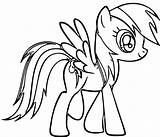 Coloring4free Fluttershy sketch template