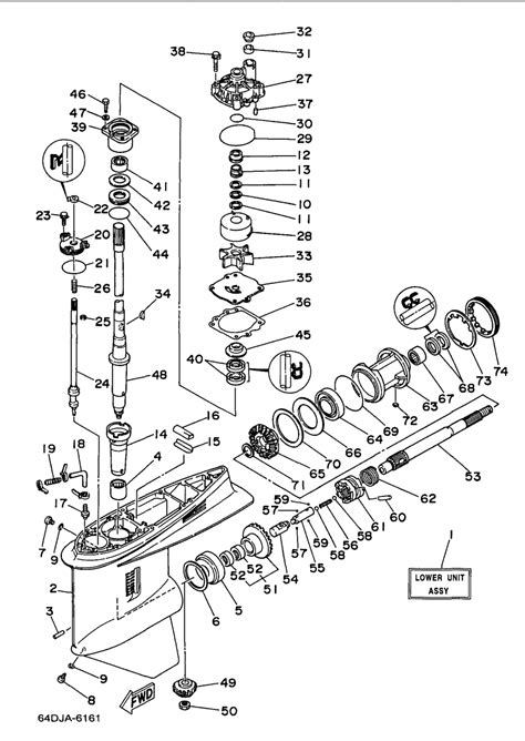 mercury  hp  stroke parts diagram reviewmotorsco