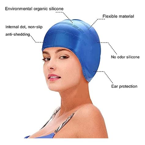 Latest Designed Swim Cap Silicone Swimming Cap For Adult Woman And Men