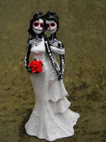 2 brides day of the dead dia de los muertos in 2019 wedding cake