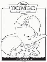 Dumbo Puzzles Coloringhome Letzte sketch template