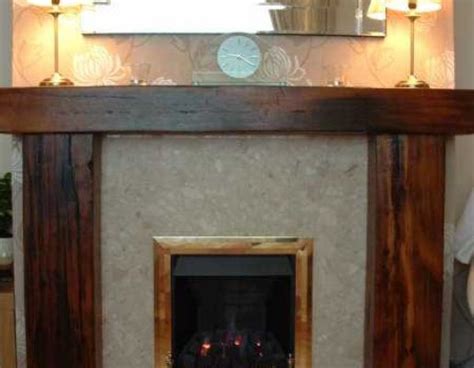 fireplace surrounds lintels  railway sleepers