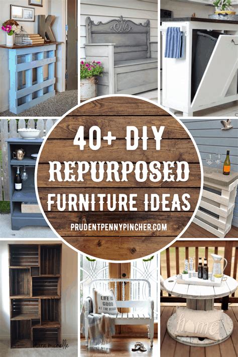 diy upcycled  repurposed furniture ideas prudent penny pincher