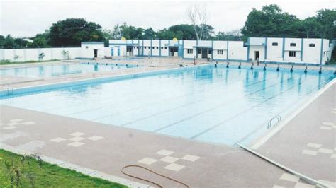 chamundi vihar stadium gets swanky swimming pool star of mysore