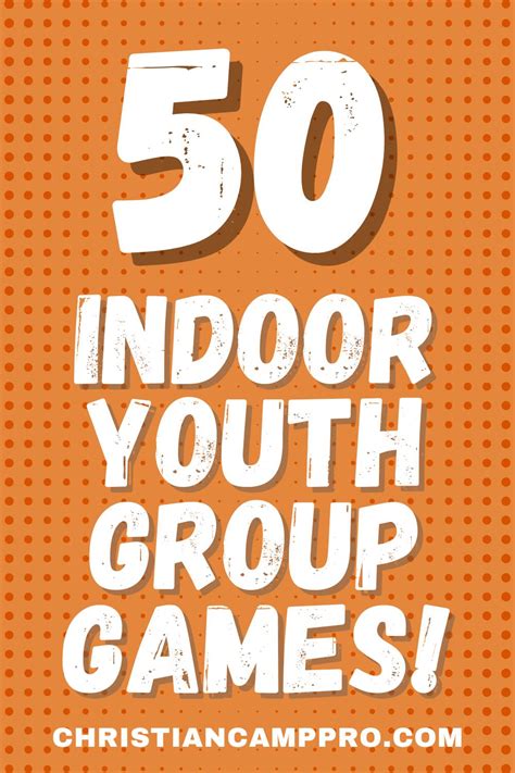 fun  easy youth group games  indoors  prep