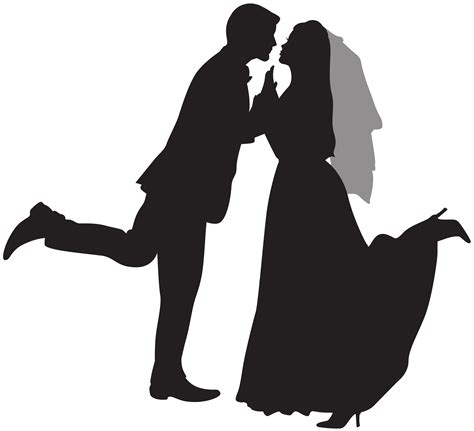 Wedding Couple Clip Art Couple Png Download 7958 7242 Free