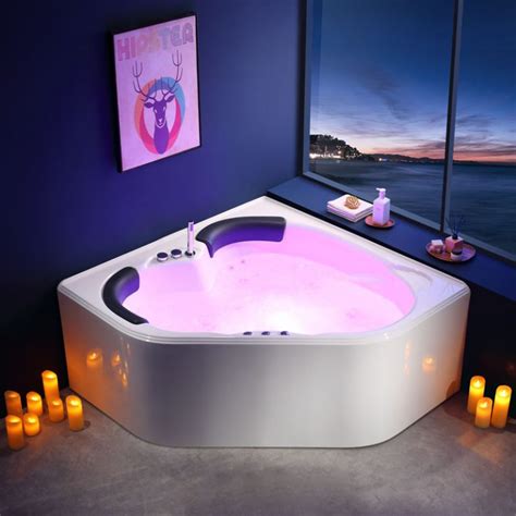 Massage Tub 2 Person Hot Tub Whirlpool Bathtubs For Adult