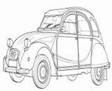 Voiture 2cv Gt Bugatti Chiron Camion Coloriages sketch template