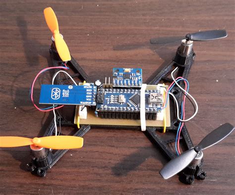 arduino nano quadcopter  steps instructables