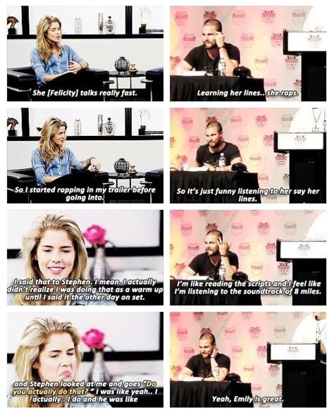Stephen Amell And Emily Bett Rickards It S Never Enough