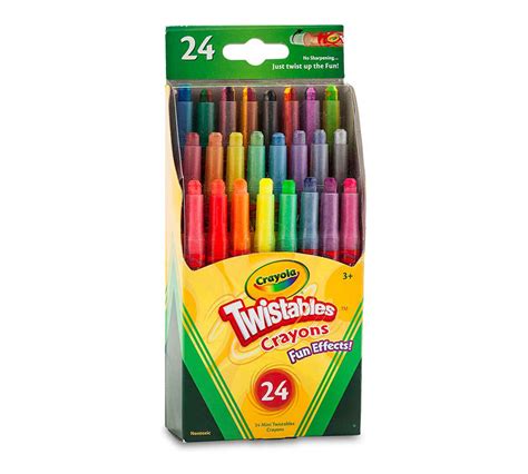 crayola fun effects mini twistables crayons ct gift  kids