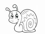 Coloring Snail Sea Getcolorings Pages sketch template