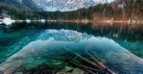 world  pictures  crystal clear lake  canada
