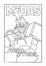 Steel Real Coloring Pages Noisy Boy Atom Drawing Midas Robot Coloriage Printable Robots Imprimer Color Super Boxing Pixels Cities Twin sketch template