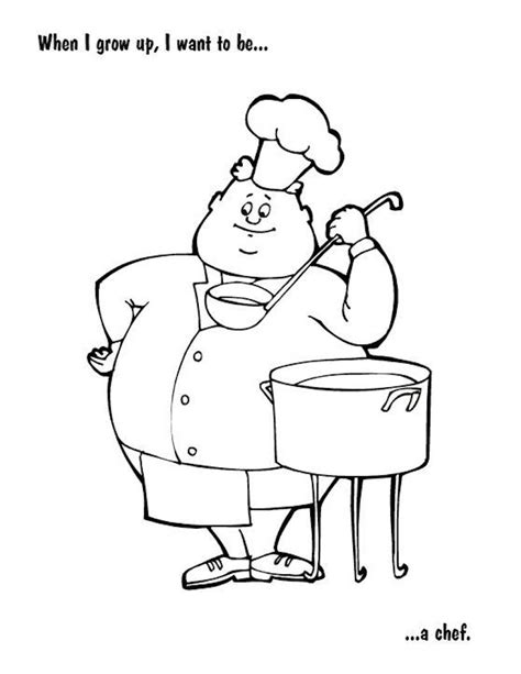 occupations  coloring pages page  sketch coloring page