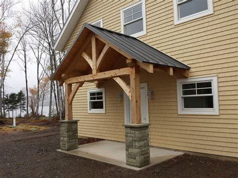 cedar timber frame entry  exterior siding house exterior portico entry types  siding