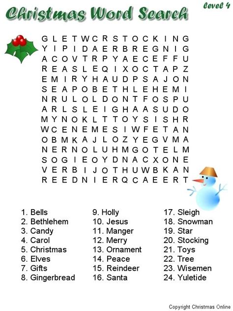 christmas word puzzle christmas words christmas word search