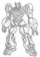 Transformers Kolorowanki Druku Bumblebee Darmo Bots Autobot Scout sketch template