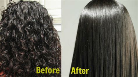 Permanent Hair Straightening At Home In 3 Ways Silk And Shine