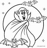 Vampire Coloring Pages Scary Printable Kids sketch template