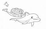 Barbie Coloring Pages Dolphin Mermaid Starlight Printable Osu Drawing Movies Girls Fairytopia Print Designlooter Color Drawings Her 1960s sketch template