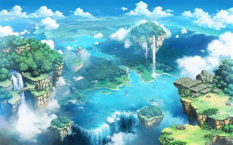 anime landscape wallpapers wallpaper cave