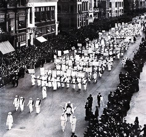 Today In Feminist History New York S Stunning Suffrage Parade Ms
