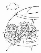 Annie Little Coloring Einsteins Pages Quincy Leo Drawing Getcolorings Rocket Color Getdrawings sketch template