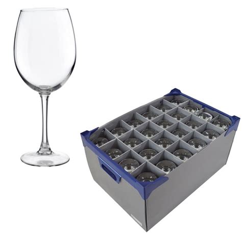 Pinot Wine Glasses And Correx Storage Container Catering
