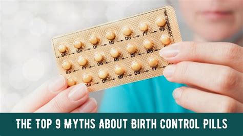 the top 9 myths about birth control pills the choice of your birth