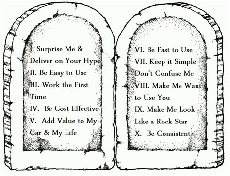 ten commandments  kids  catholic ten commandments printable