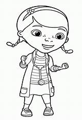 Colorear Doctora Doutora Brinquedos Animada Brinquedo Desenho Caricaturas Mcstuffins Doraemon Gratistodo Pintarcolorear Caricatura sketch template