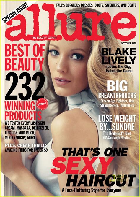 Blake Lively Covers Allure October 2010 Photo 2479904 Blake Lively