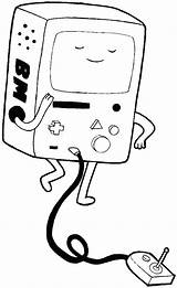 Beemo Bmo Drawinghowtodraw sketch template