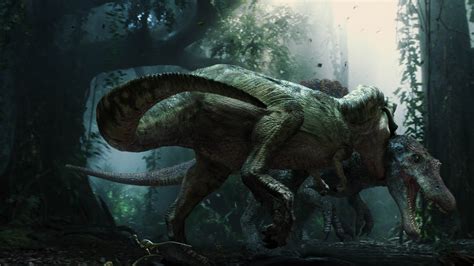 Jurassic Park 3 T Rex Vs Spinosaurus Escena Completa