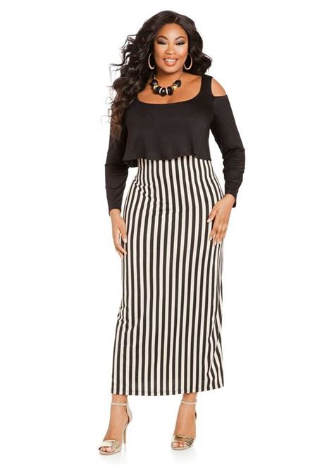 Ashley Stewart My Style Pinterest Stripes Maxis And