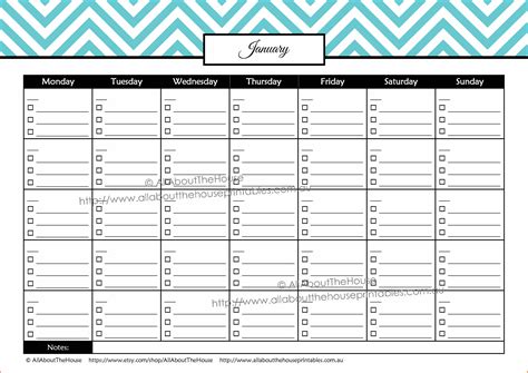 bill payment calendar template  calendar printable