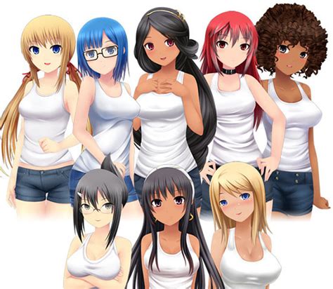 huniepop all character endings hot nude