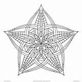 Coloring Pages Geometric Printable Mandala Pattern Adults Shapes Awesome Designs Cool Cute Color Sheets Drawing Book Flower Geometrical Adult Using sketch template