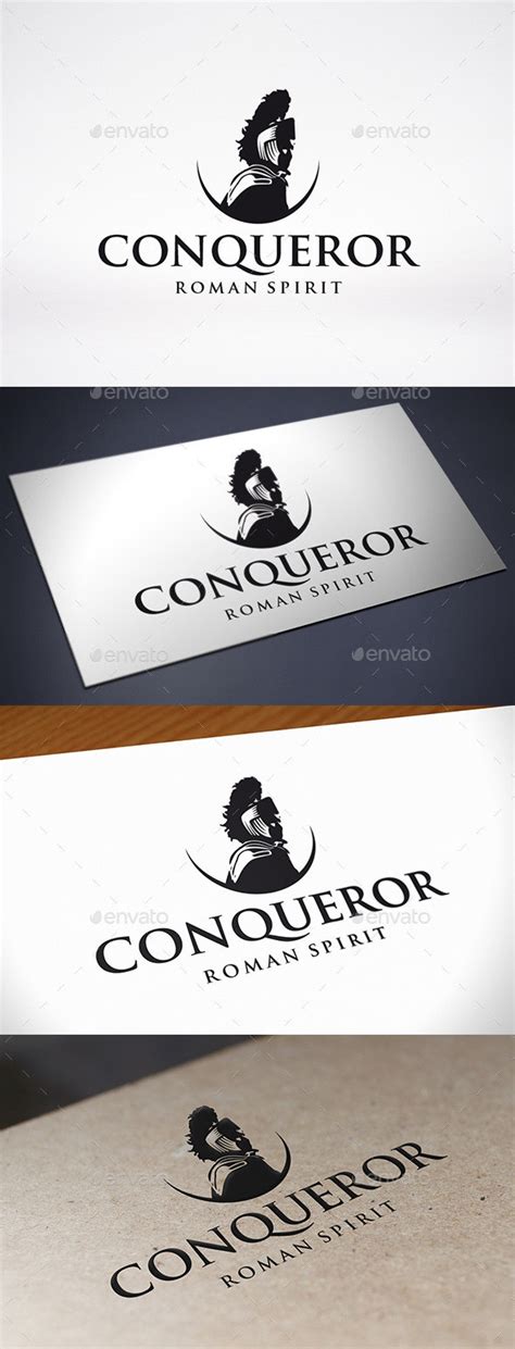 conqueror logo template logo templates graphicriver